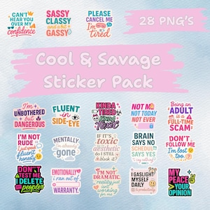 Funny Sarcastic Sticker Bundle | Burnout Sarcastic Quotes  PNG |Png , Sarcasm Sticker  |  Funny printable| cool Svg Png,Sarcastic Svg