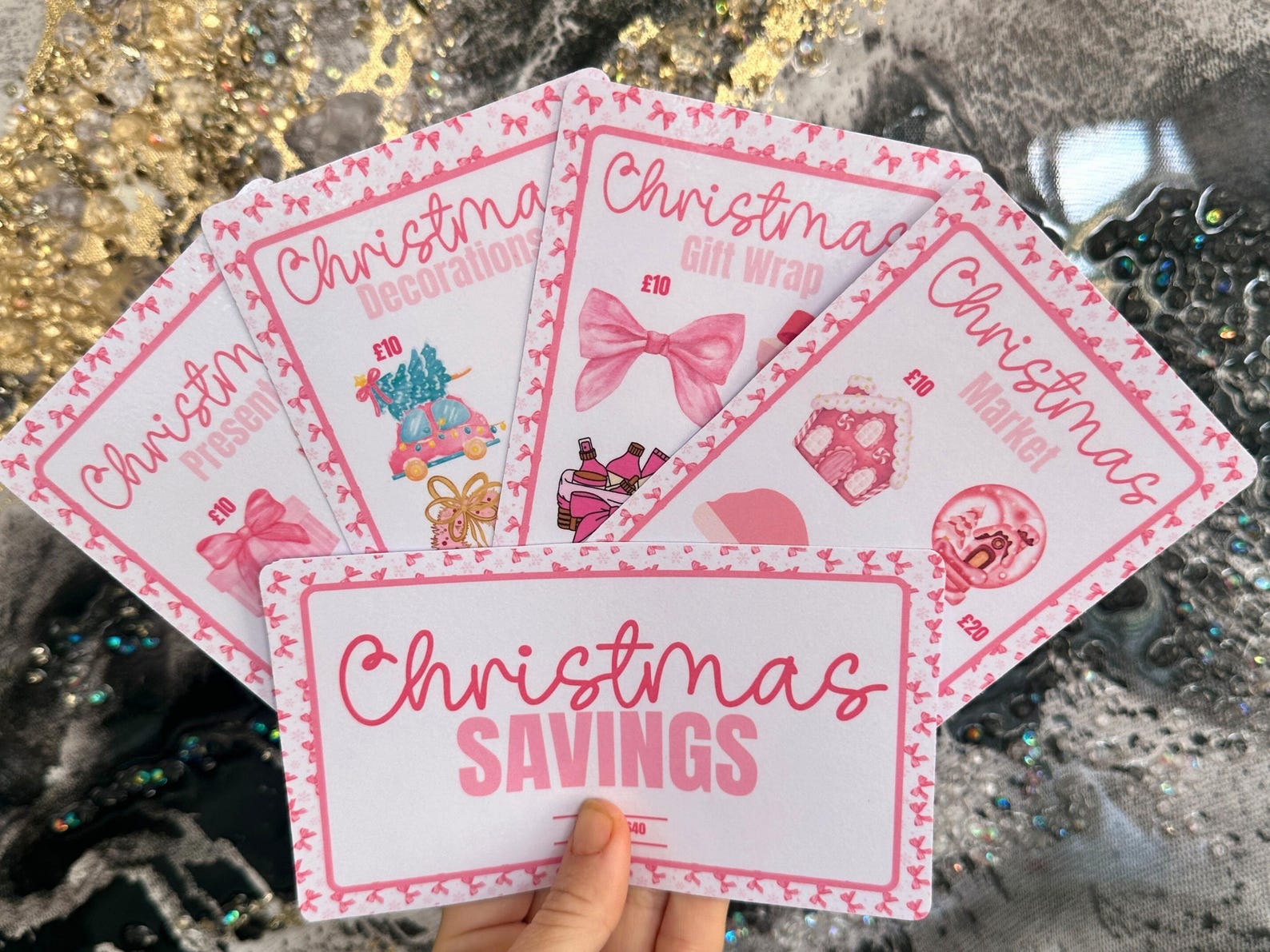 Christmas Savings Envelope Challenges