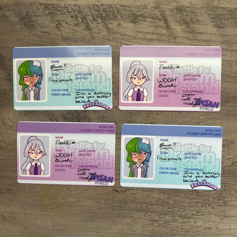 Bfdi Cards - Etsy