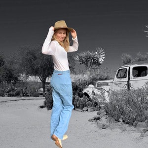 70&#39;s Levi&#39;s High Waist Boots Cut Denim Jeans