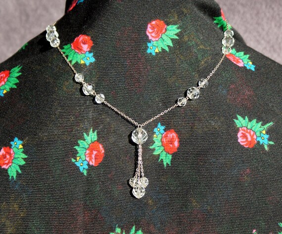 1930's, Art Deco, Czech Glass Necklace