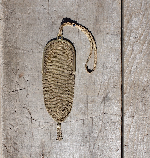 Victorian Chainmail Chatelaine Purse