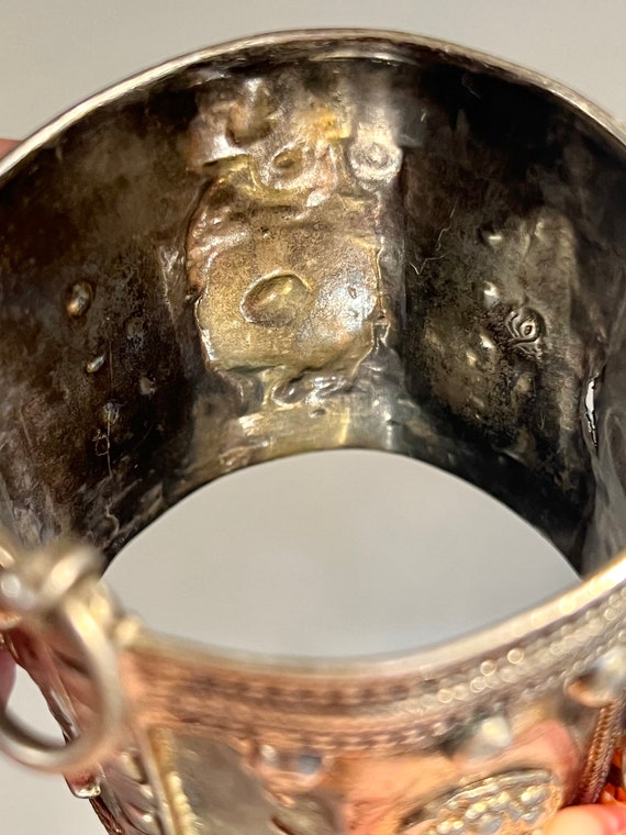 Middle Eastern Berber Bedouin Silver Shell Coral … - image 9