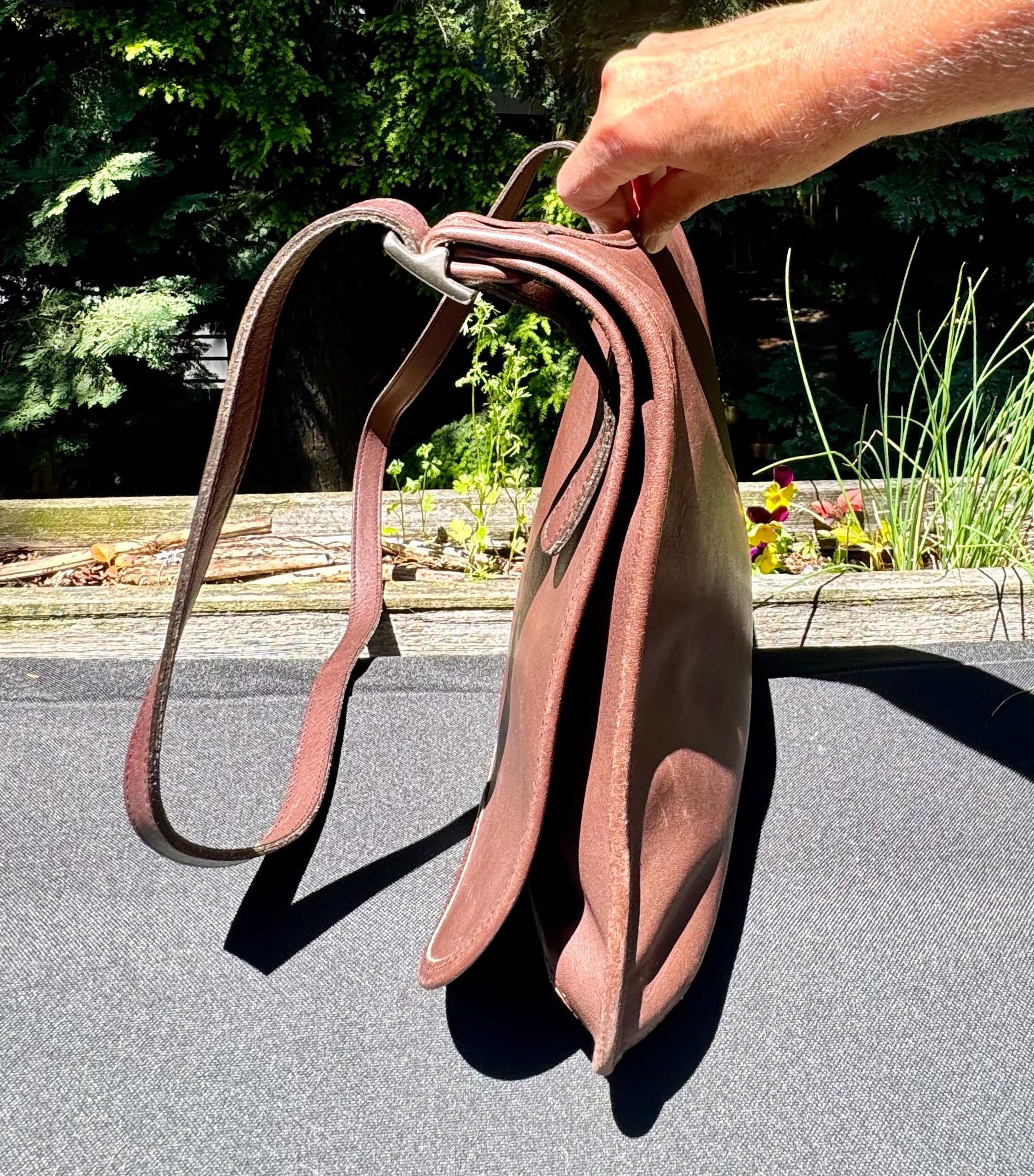 Coach Zip Hippie Flap Large Crossbody Bag Brown - Etsy