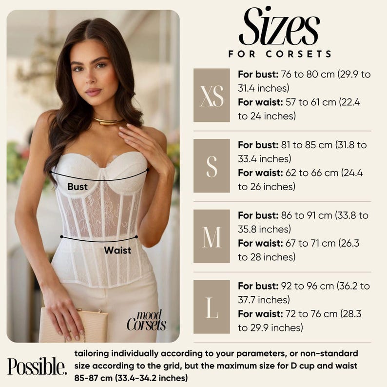 Elegant Two Piece Outfit, Satin Corset and Maxi Skirt with Slit, Molded Cups Corset with Straps, Evening Corset and Long Flowing Skirt 画像 6