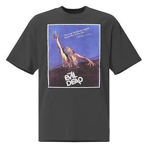 The Evil Dead Oversized faded t-shirt