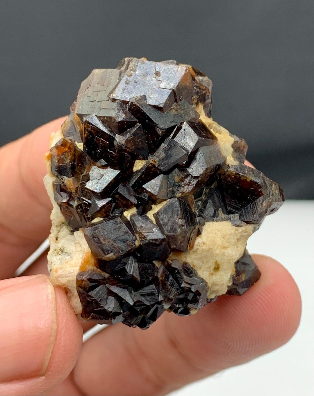 Lustrous Andradite Garnet Cluster, Pakistan Mineral Specimen (56g) - Etsy