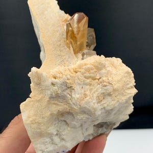 Topaz with Cleavelandite,Quartz, Wonderful Topaz Gemmy Transparent Crystal on Matrix Beautiful Natural Specimen from Pakistan. 566 Grams