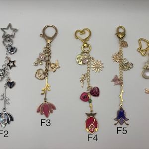 Charm Chain - Purse/Bag accessory - Customizable - Key Chain