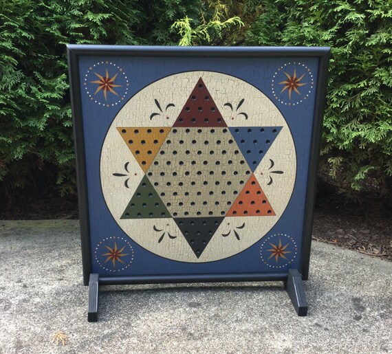 how to play chinese checkers hand game