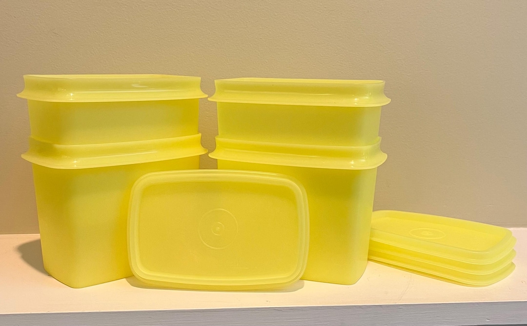 1970’s Tupperware Storage Containers - Etsy