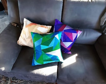 Cuscino in patchwork
