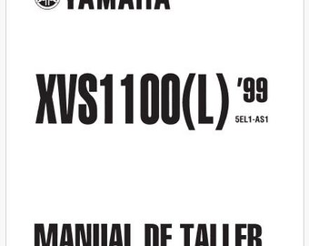 Yamaha XVS 1100 DRAG STAR 1998 1999 2000 2001 2002 2003 Workshop Repair Service Manual