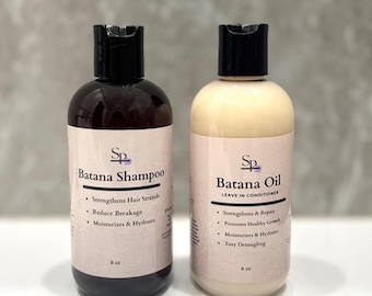 Batana  Oil Shampoo and Leave-In Conditioner Set
