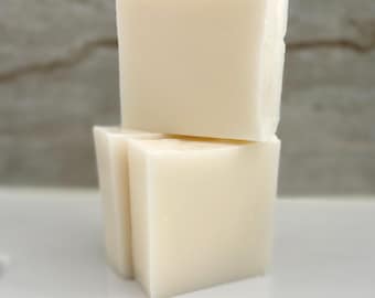 Grass-Fed Tallow Soap Bar, Handmade Natural Unscented (4oz)