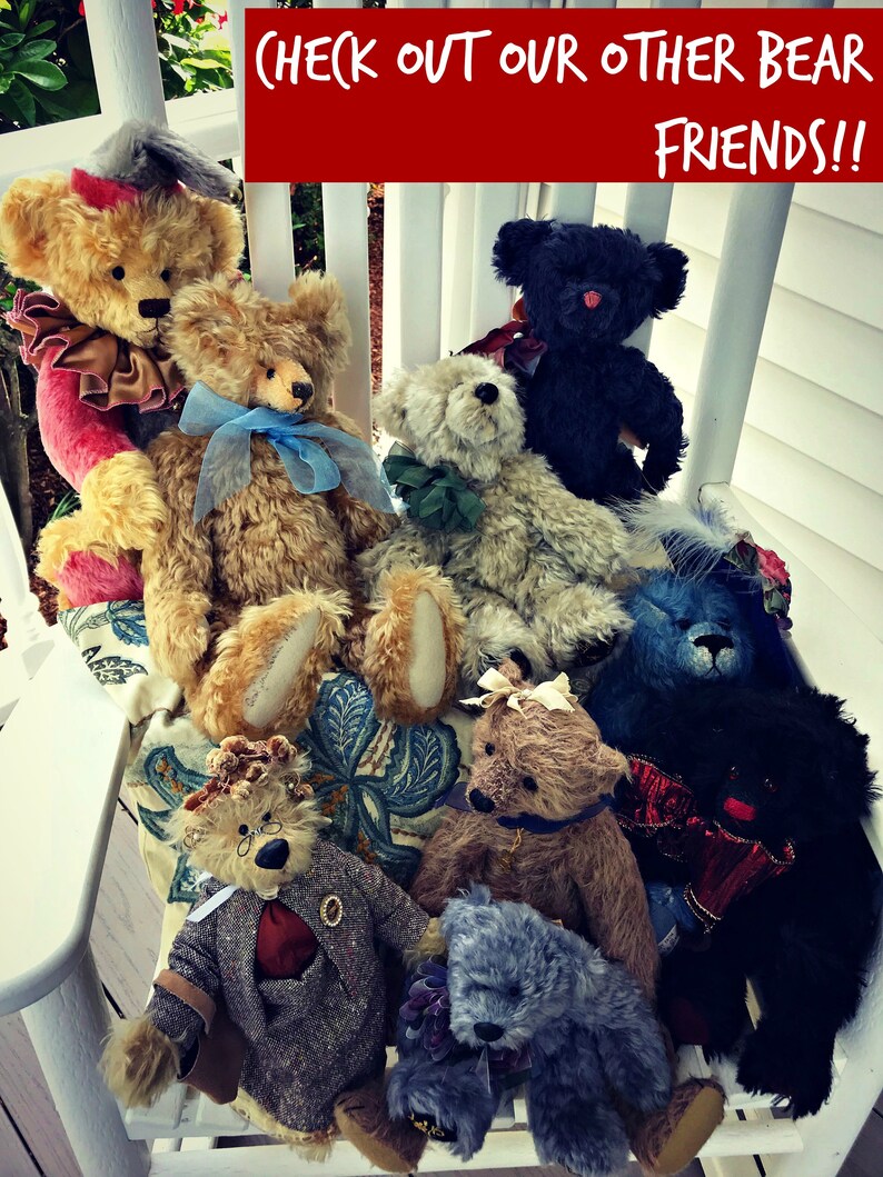 Myrtle Ladies Aid Mohair Bear