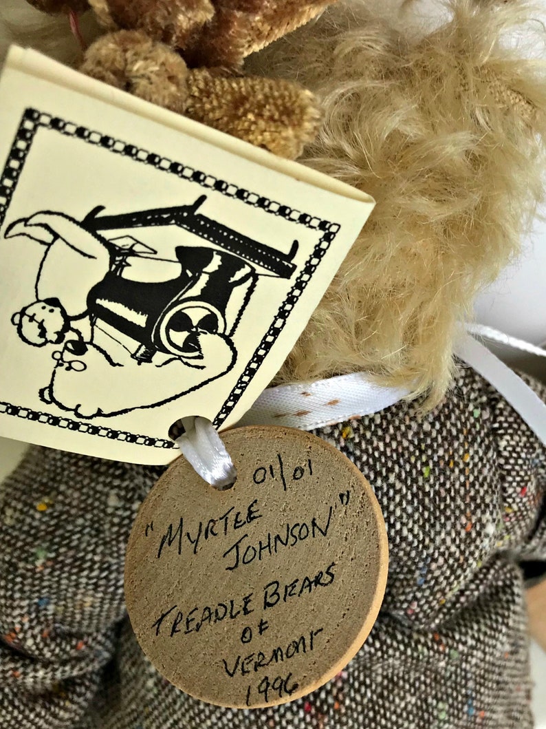 Myrtle Ladies Aid Mohair Bear