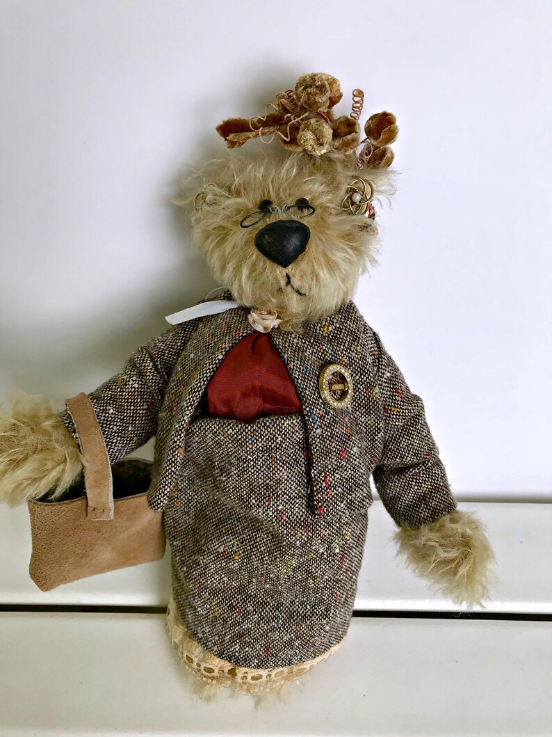 Myrtle Ladies Aid Mohair Bear