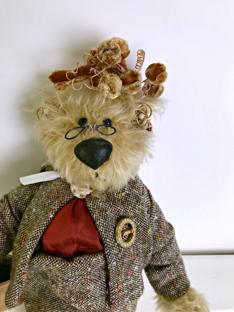 Myrtle Ladies Aid Mohair Bear