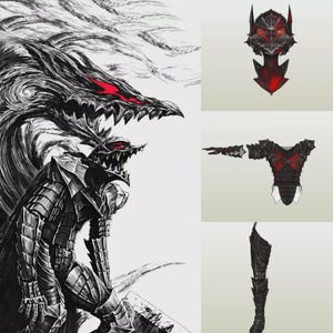 Berserker Armor Cosplay Template: Guts, EVA Foam PDO File (Digital Download)