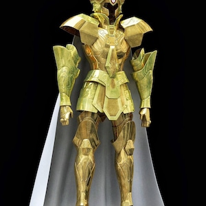 Gemini Gold Cloth Armor Template | Saga Cosplay Saint Seiya EVA Foam PDO File | Wearable Pepakura Armor | Digital Download