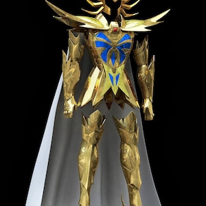 Saint Seiya - Cancer Gold Cloth (Deathmask) EVA Foam Armor | Pepakura PDO Cosplay Template | Wearable DIY Costume