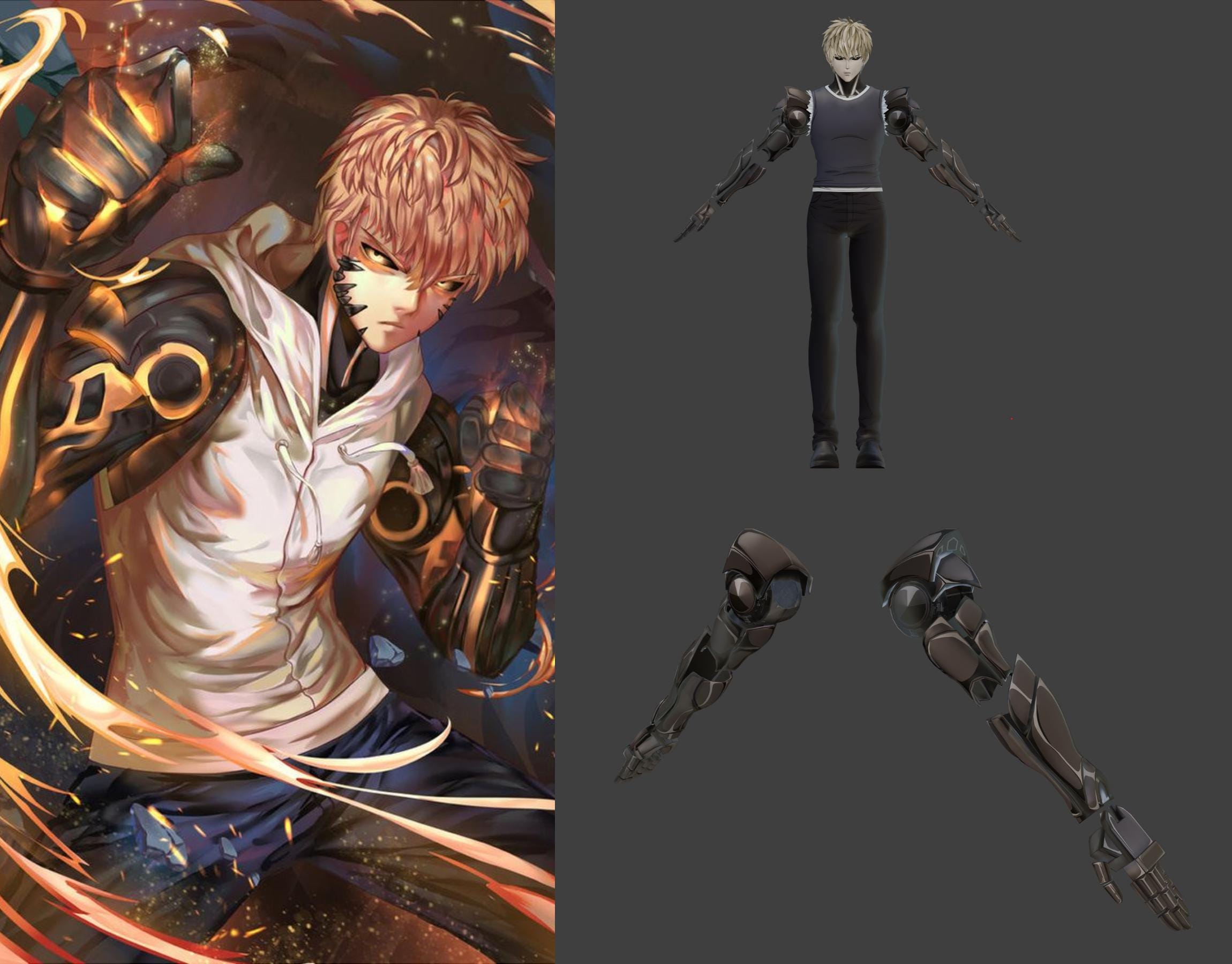 Buy One Punch Man Genos Online In India India