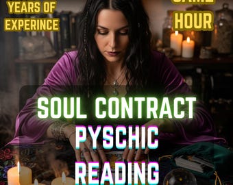 Soul Contract Psychic Reading: Life Path Guidance (PDF)