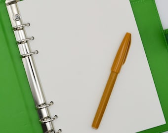 Blank Pages for the Potter + Butler Journal Planner System