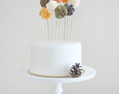 RESERVED Cake Pom Collection and Peppy Topper Collection