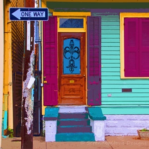 Fleur de Door- New Orleans Architecture- Travel Photography- Nola Photo