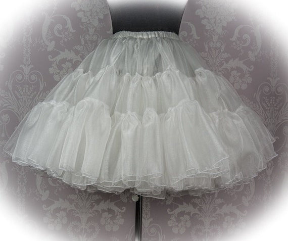 Petticoat super puffy A-line shape made in twinkling organza | Etsy