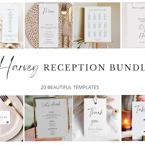 Hochzeitsschilder, Hochzeitsschilder, Hochzeitsschilder, Schilder für die Hochzeitszeremonie, Willkommensschild, Sitzplan, Barschild, Menükarte, Tischkarte - HARVEY