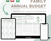 Monthly Budget Spreadsheet | Personal Finance Tracker (Google Sheets)