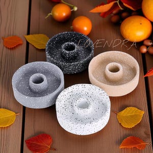 Nordic Ceramic Candle Holder: Minimalist Home Decor Accent