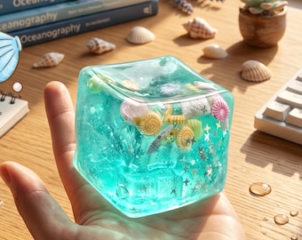 Palline antistress morbide a forma di blocchi oceanici per adulti, giocattoli sensoriali per autismo, antistress e ansia, giocattoli antistress, palline d'acqua al maltosio, regali all'ingrosso