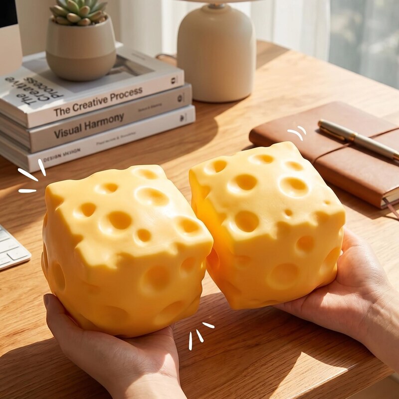 Giant Cheese Squishy Etsy UK