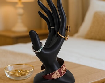 3D Printable Ring Holder Hand Stand – Digital STL File - 3D STL File