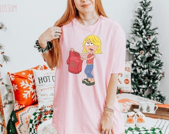 Vintage Lizzie McGuire Christmas T-Shirt: 90s Retro Holiday Tee