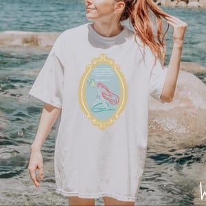 Proverbs 31 Princess Ariel T-shirt, Christian Tee, Bible Verse Shirt, Faith Apparel, Inspirational Clothing image 1