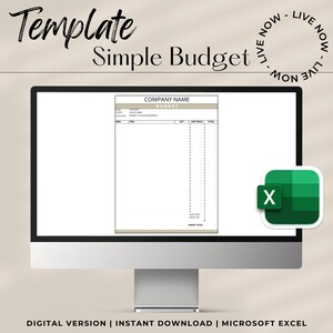 Furniture Budget - Simple