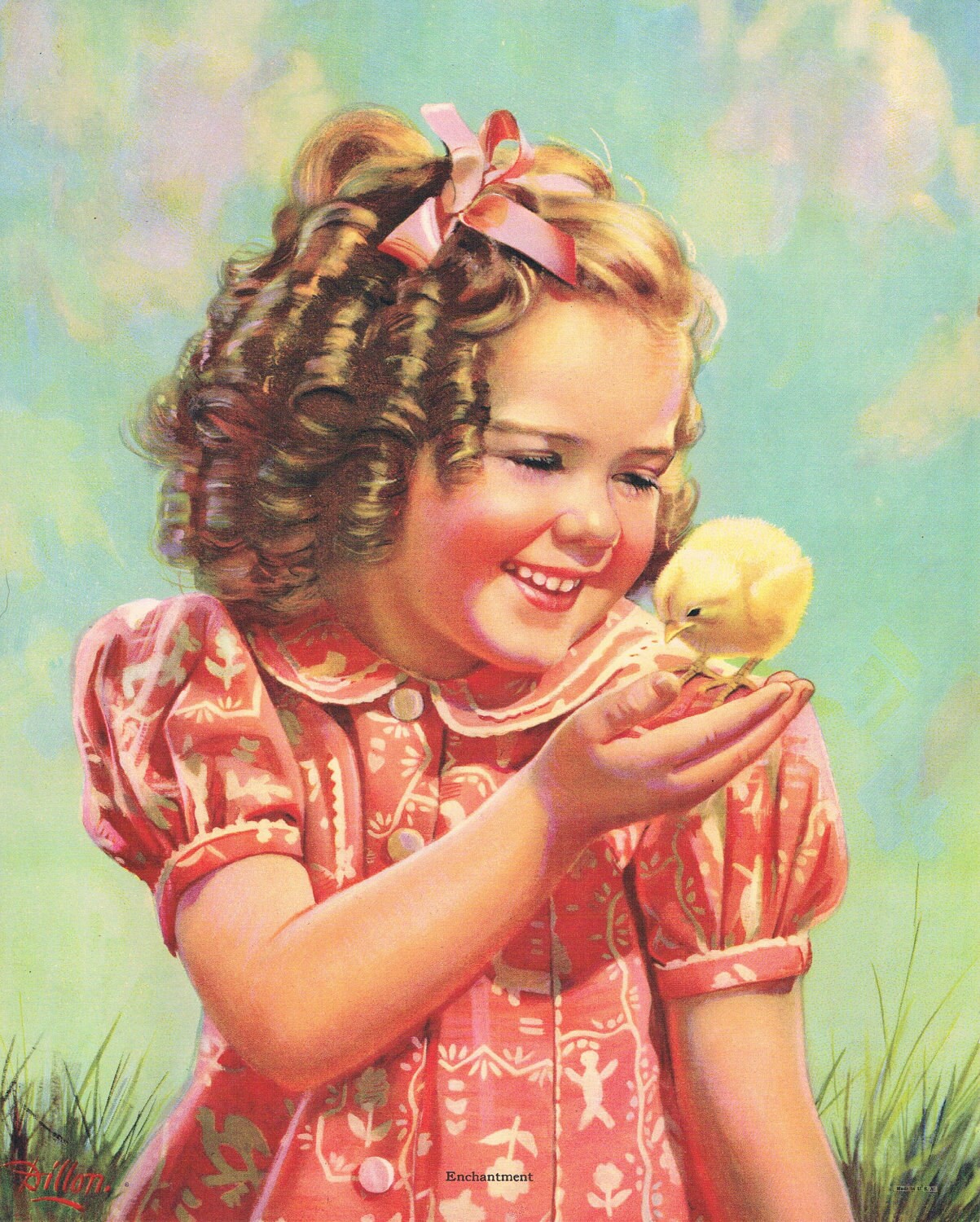 Enchantment Dillon Calendar Art Print Etsy