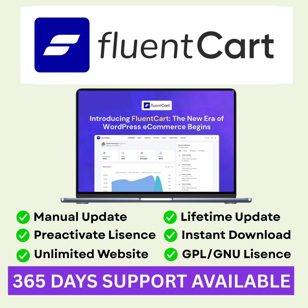 Fluentcart Pro – Powerful Next-generation Ecommerce for Wordpress ...