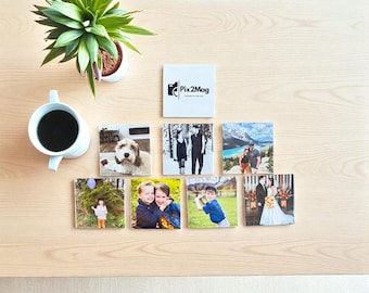 Personalized Photo Magnet - Thankful Family Keepsake, Christmas Gift