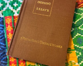 Emerson’s Essays MacMillan’s Pocket Classics