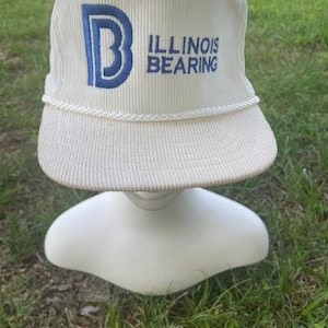 Illinois Bearings Vintage Corduroy Trucker Hat