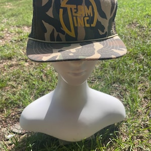 JTeam Inc Vintage Camo Trucker Kappe