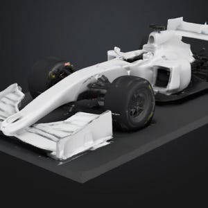 3D printable STL file download F1 Car