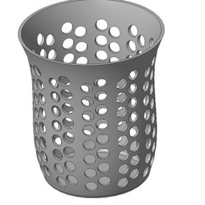 Mini Bin STL – 3D Printable Storage Bin for Desk, Workshop, or Shelf – Digital Download Container for Tools, Parts, or Scrap
