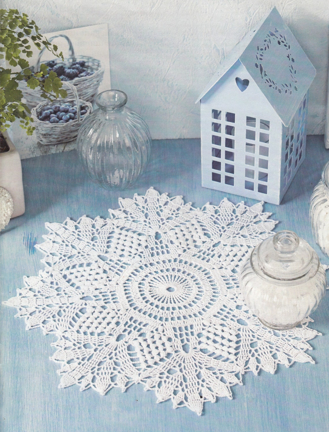 Filet Snowflake Pattern Pattern of Filethakeln Leicht Gemacht 2015_5_02 Round Star Winter ...